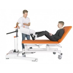 MOTOmed® layson kidz.la (podstawa rozsuwana pod kątem) Urządzenie do treningu nóg lub ramion / górnej części tułowia