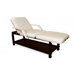 Leżanka drewniana GAIA III + podłokietniki