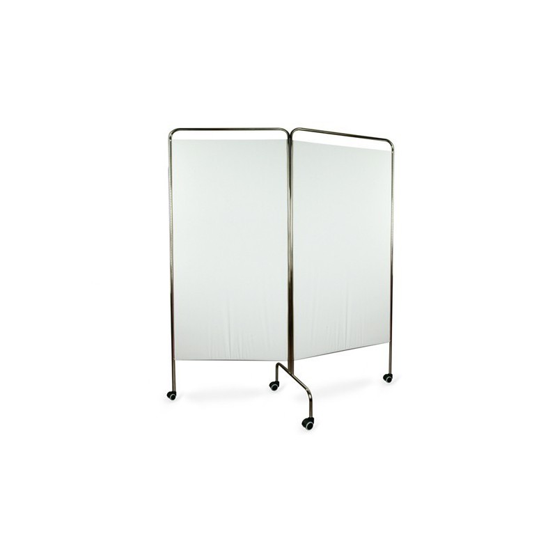 Parawan chromowany 2-częściowy