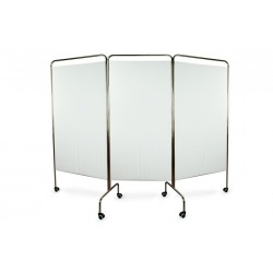 Parawan chromowany 3-częściowy