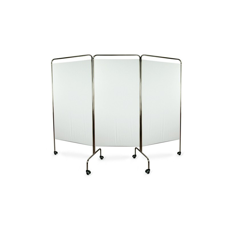 Parawan chromowany 3-częściowy