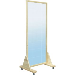 Lustro korekcyjne drewniane...