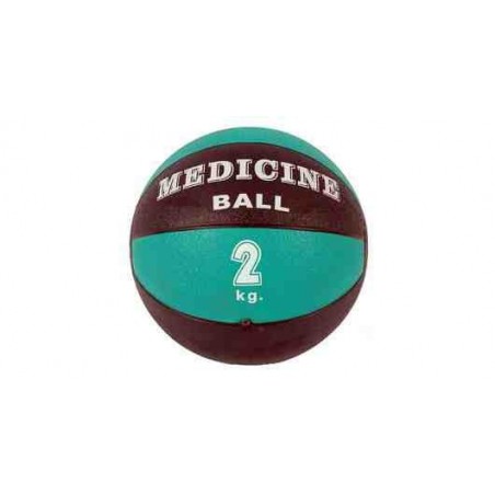 Piłka lekarska 20 cm standardowa MSD zielona - 2 kg 