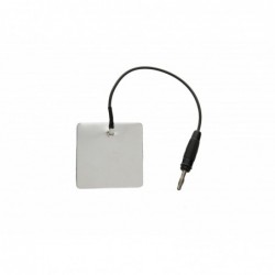 Elektroda cynowa 60 x 60 mm, przyłącze 2 lub 4 mm