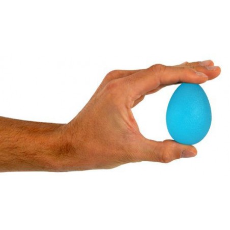 Trener dłoni jajko silikonowe MSD- niebieski (opór mocny)