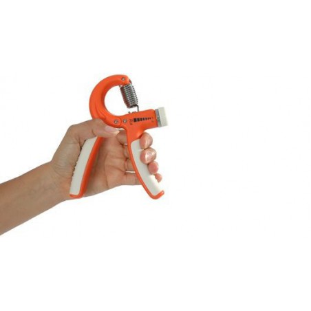 Ściskacz do treningu dłoni z regulacją MSD – pomarańczowy 5-20 kg 
