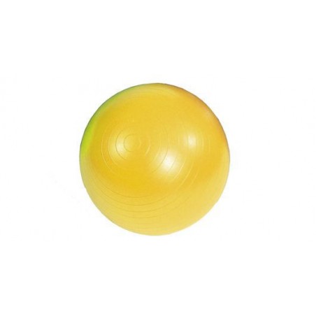 Piłka gimnastyczna AB MSD żółta 45 cm (z pompką)