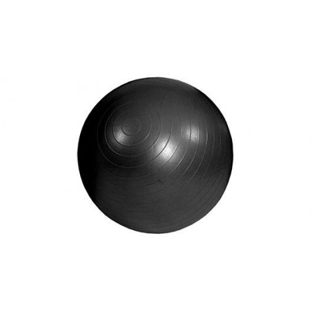 Piłka gimnastyczna AB MSD czarna – 85 cm (z pompką)