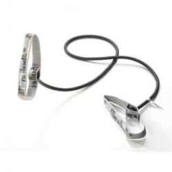 Tubing Thera Band 1,4 metra z elastycznymi uchwytami – czarny (opór specjalnie mocny)