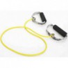 Tubing Thera Band 1,4 metra ze sztywnymi, gąbkowymi uchwytami – żółty (opór słaby)