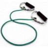  Tubing Thera Band 1,4 metra ze sztywnymi, gąbkowymi uchwytami – zielony (opór mocny)