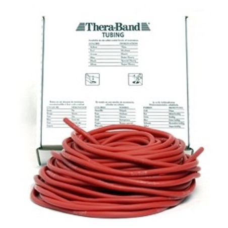 Tubing Thera Band 7,5 m- czerwony (opór średni)