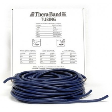 Tubing Thera Band 7,5 m- niebieski (opór extra mocny)