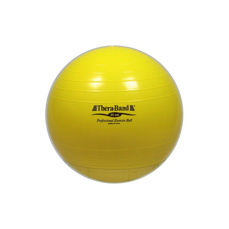 Piłka gimnastyczna Thera Band 45 cm – żółta 