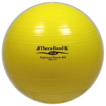 Piłka gimnastyczna Thera Band 45 cm – żółta 