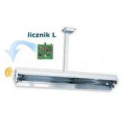 Lampa bakteriobójcza bezpośredniego działania NBV 2x30 SL z licznikiem czasu pracy bez wyświetlacza