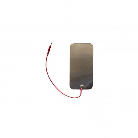 Elektroda cynowa 60 x 120 mm, przyłącze 2 mm lub 4 mm 