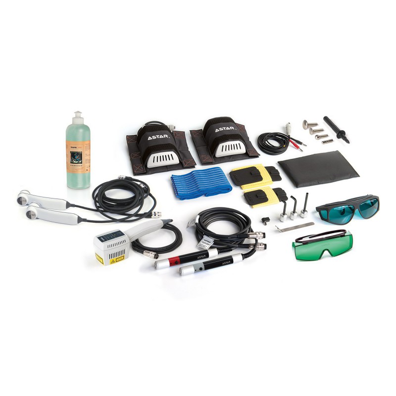 Aparat combi (4 terapie: elektro-, lasero-, magneto- i sonoterapii) ETIUS ULM - Zetaw 3