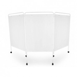 Parawan metalowy III z płytą PCV