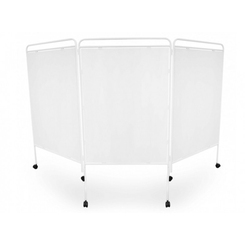 Parawan metalowy III z płytą PCV