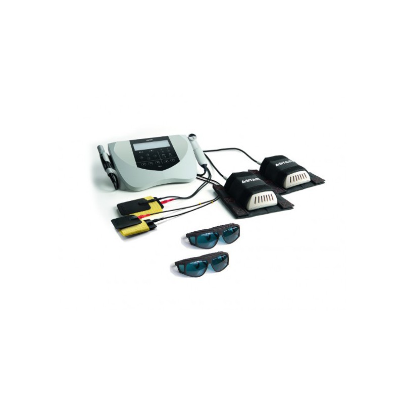 Aparat combi (4 terapie: elektro-, lasero-, magneto- i sonoterapii) ETIUS ULM - Zetaw 3