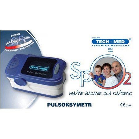 PULSOKSYMETR TM-PX30 Czarny TECH-MED