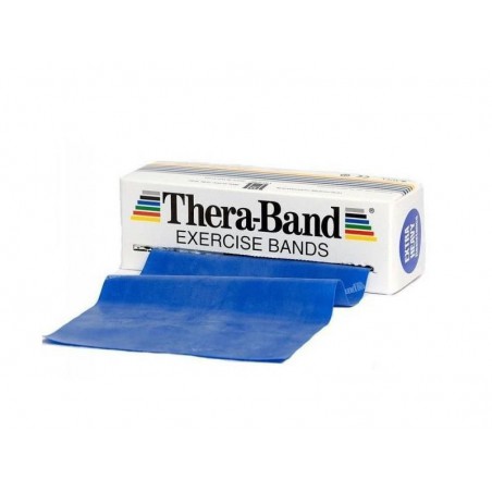 Taśma Thera-Band 1,5m opór extra mocny, niebieska