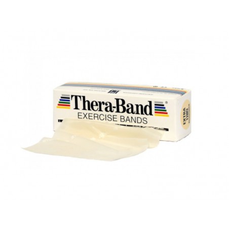 Taśma Thera-Band 2,5m opór bardzo słaby, beżowa