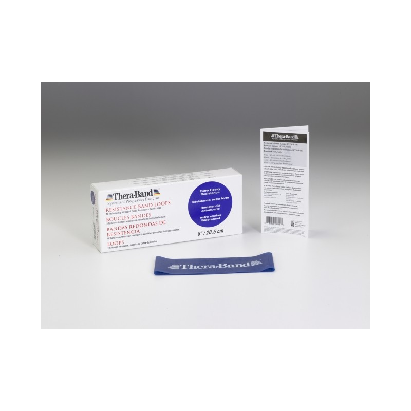 Loop TB- taśma w kształcie pętli 20,5cm opór bardzo mocny - kolor niebieski