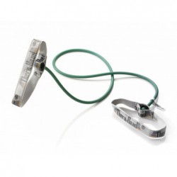  Tubing Thera Band 1,4 metra z elastycznymi uchwytami – zielony (opór mocny)