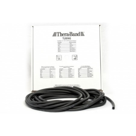 Tubing Thera Band 7,5 m- czarny (opór specjalnie mocny)