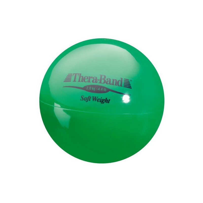  Mała piłka lekarska Thera-Band Soft Weight 2 kg (zielona)