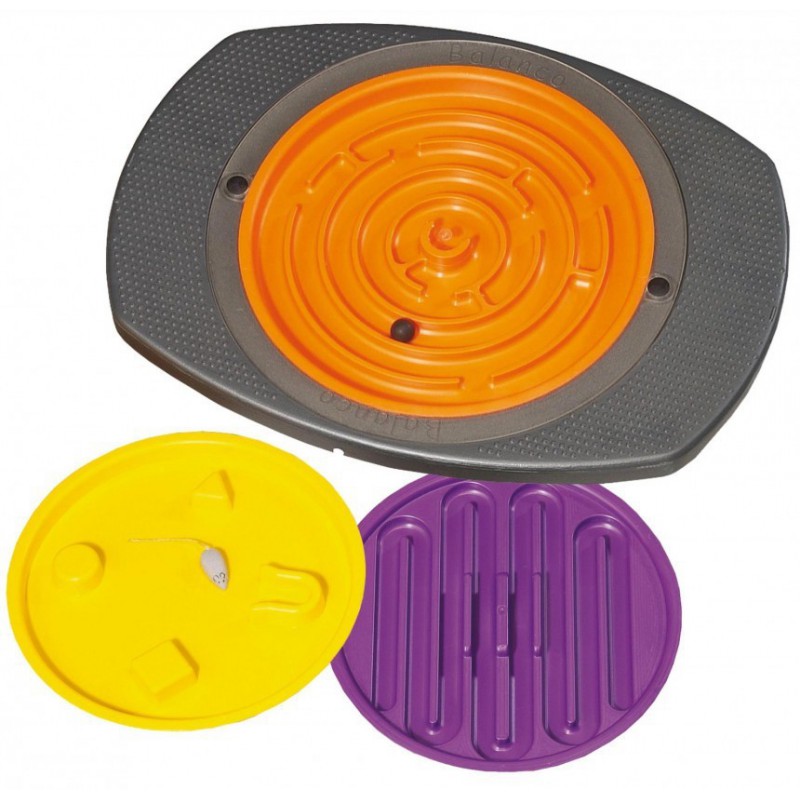 Podest do ćwiczeń równoważnychJacobs Balanco Labirynt (Zyk-Zak) 3 wymiennymi wkładkami 