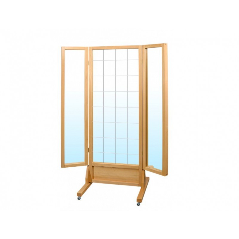 Lustro korekcyjne ze skrzydłami LT-3 metalowe